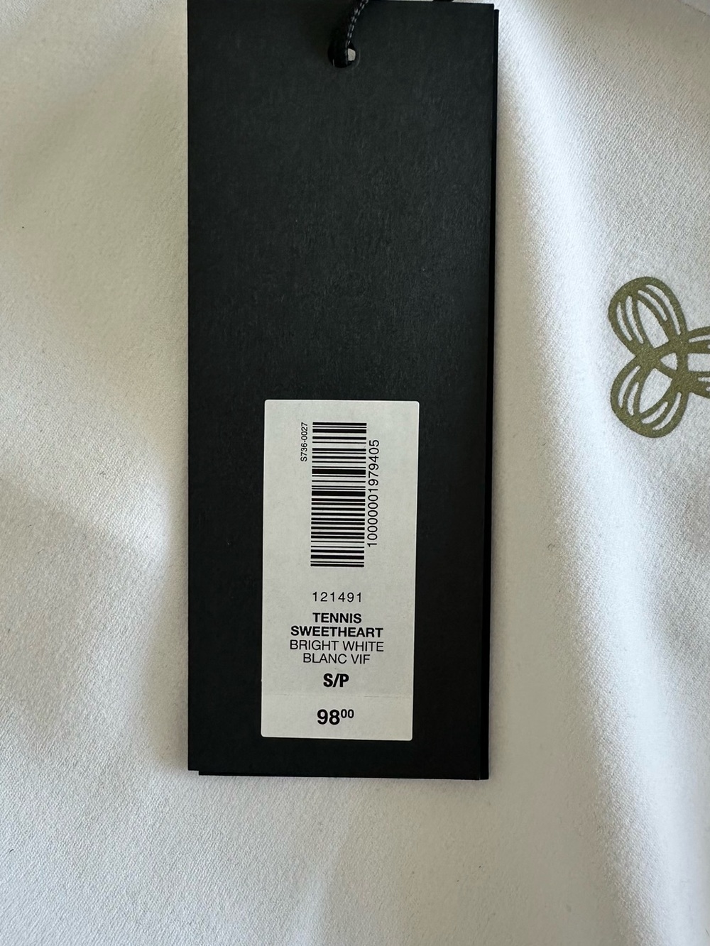 Aritzia BUTTER Toss Sweetheart Sports Dress. - Picture 6 of 6